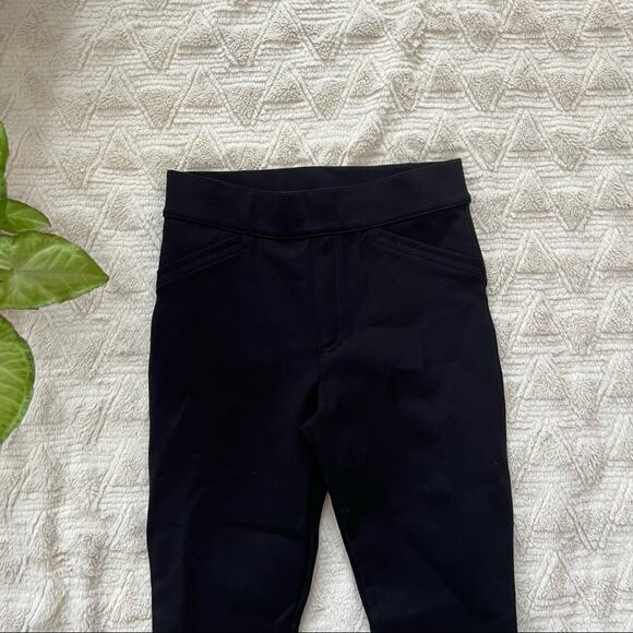 Spanx The Perfect Backseam Ankle Skinny Pant in Black - Picture 3 of 7